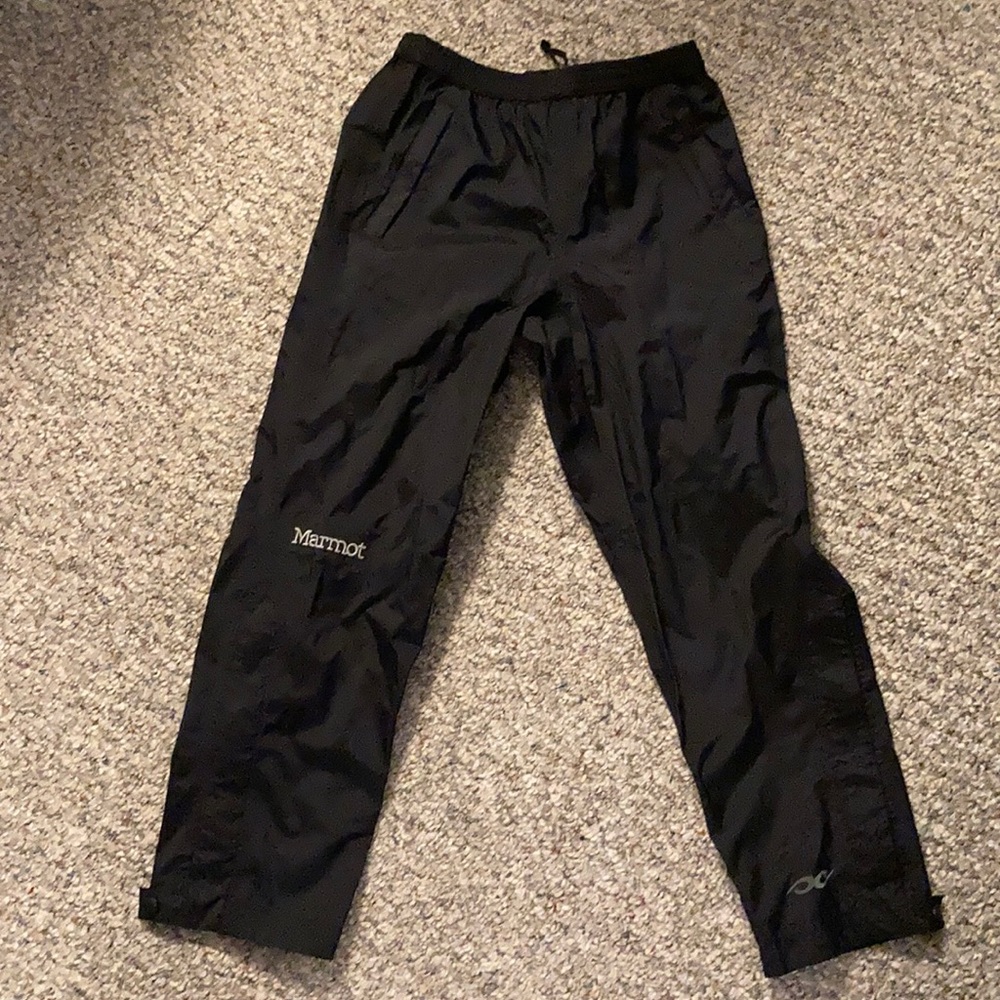 Marmot Waterproof Rain Pants 7/8. Gender neutral.